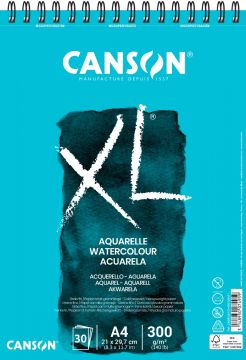 CANSON - ALBUM SPIRALATO XL ACQUARELLE A4 30 FOGLI