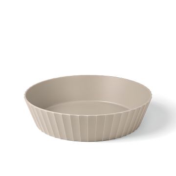 BLIM PLUS - CIOTOLA IN POLIPROPILENE LINEA HERA 25X6CM GRIGIO MOKA