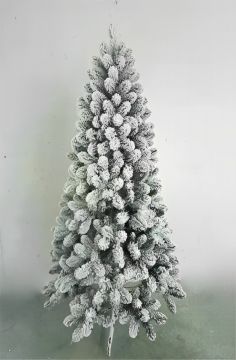 ALBERO DI NATALE INNEVATO H 180CM