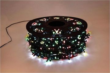 LUCI DI NATALE 720 LED MULTICOLORE CON TRASFORMATORE 36+2MT 