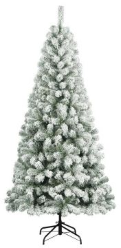 ALBERO DI NATALE JEFFERSON FLOCCATO H.180CM