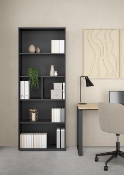 LIBRERIA MOD.SIGN 65586 MATT GREY