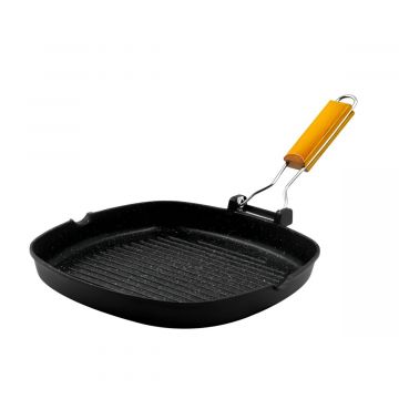 BISTECCHIERA RETTANGOLARE LINEA INDUCTION GRILL 28X36CM 