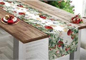 RUNNER TIFFANY XMAS 45X140CM DIS.3