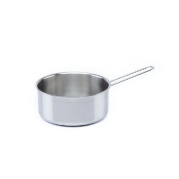 CASSERUOLA 1 MANICO IN ACCIAIO INOX LINEA ECOTHERM DIAM. 16CM