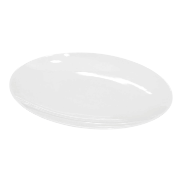 PIATTO FONDO OVALE IN PORCELLANA ACTIVE WHITE DIAM. 23CM BIANCO