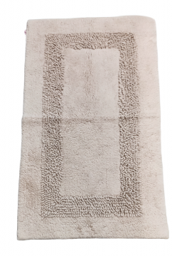 LINEA CLAY - TAPPETO BAGNO 60X100 CM PANNA