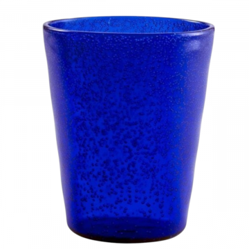 MEMENTO - BICCHIERE ACQUA IN VETRO BLUE VELVET 30CL