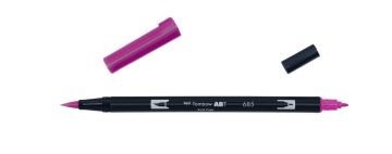 TOMBOW ABT - PENNARELLO DUAL BRUSH DEEP MAGENTA