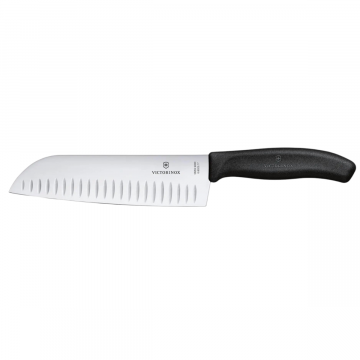 VICTORINOX - COLTELLO SANTOKU ALVEOLATO LINEA SWISS CLASSIC 17CM 