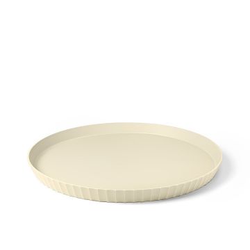 BLIM PLUS - VASSOIO IN POLIPROPILENE LINEA ATENA 40X3CM CREMA