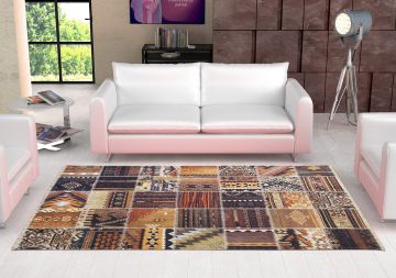 TAPPETO AMBIENTE 57X90CM PATCHWORK 