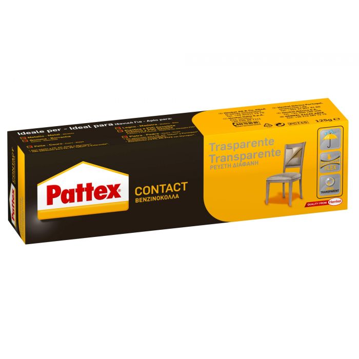 PATTEX CONTACT TRASPARENTE 125gr: vendita online PATTEX CONTACT TRASPARENTE  125gr in offerta