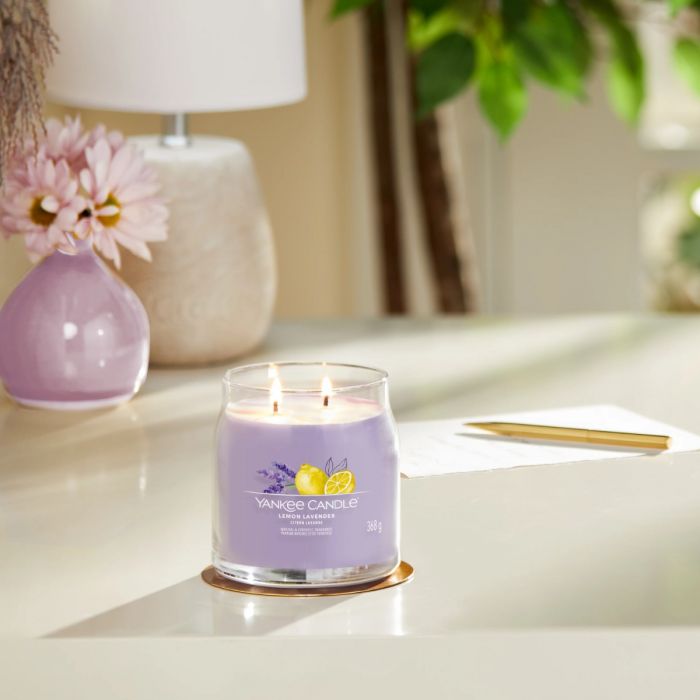 YANKEE CANDLE - GIARA MEDIA 2 STOPPINI LEMON LAVENDER: vendita