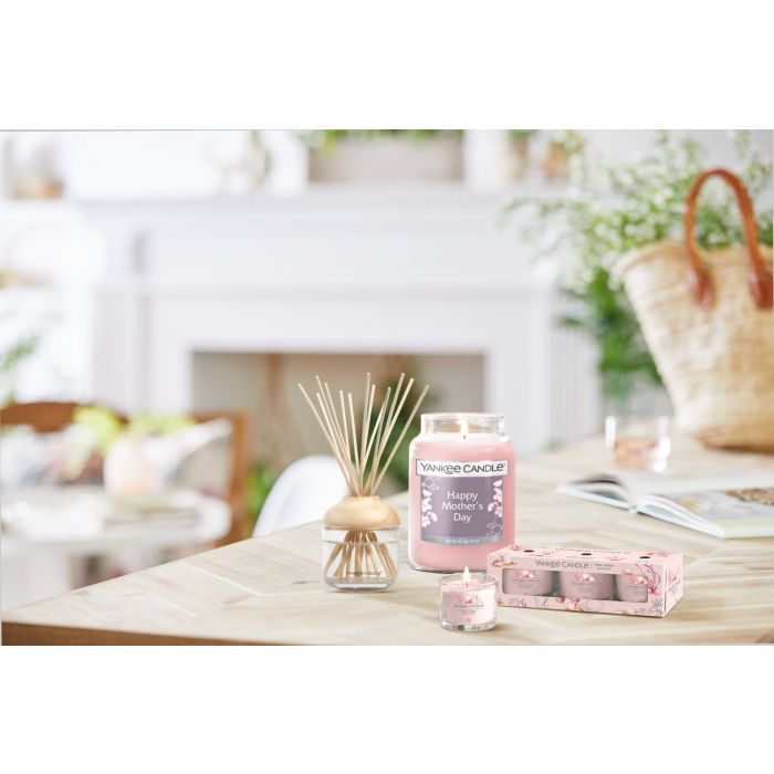 YANKEE CANDLE - SET 3 CANDELE VOTIVE IN VETRO PINK SANDS: vendita online YANKEE  CANDLE - SET 3 CANDELE VOTIVE IN VETRO PINK SANDS in offerta