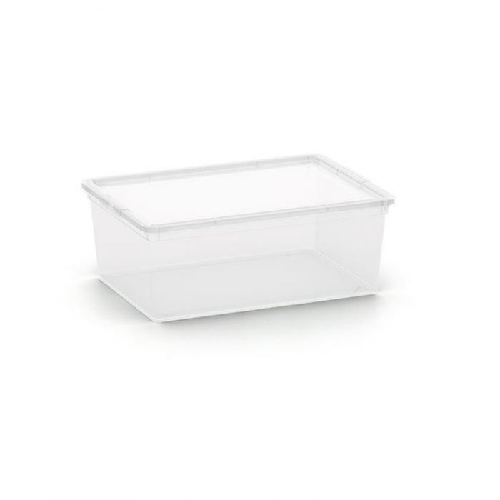 CONTENITORE C BOX BIANCO 37X26 H 14CM 11LT